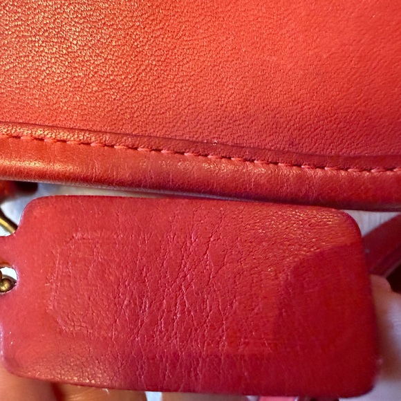 Vintage Coach Medium Saddle Pouch #9590 - Picture 7 of 10